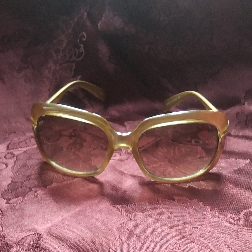 Mossimo gold sunglasses